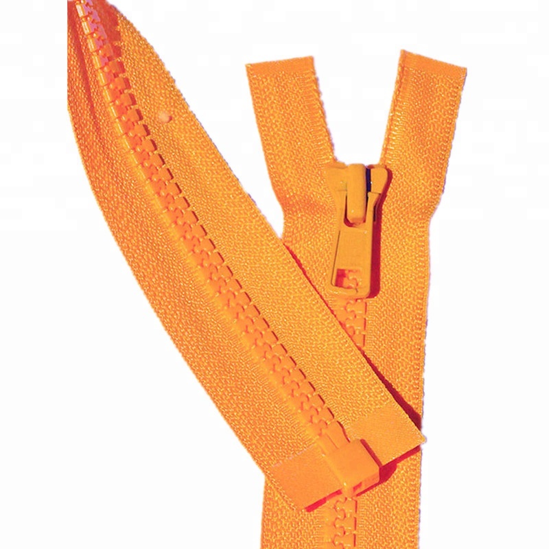 Цветная #5 отделяющая пластиковая молния Pantone derlin для производства одежды