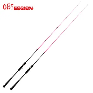 Monster 198Cm Slow Pitch Jigging Rod Groothandel Verticale Jig Langzaam Jigging Hengel Blanks 2 Sectie Hengel Harde