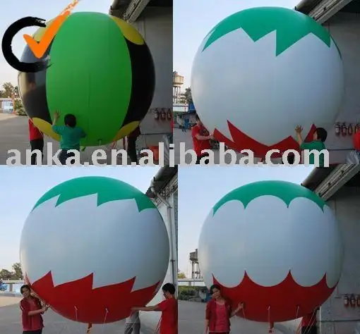 Bola inflável ( publicidade, Bola de hélio, Anka )