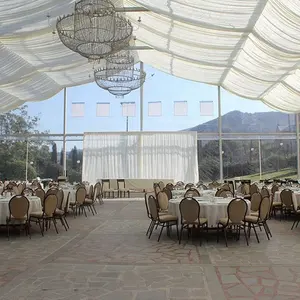 铝大优雅豪华透明 PVC 婚礼帐篷帐篷出售