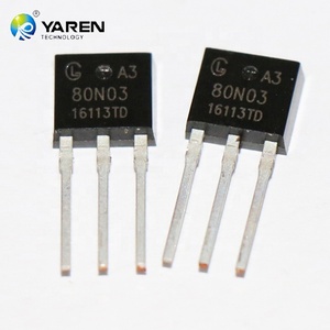 80N03 30โวลต์<span class=keywords><strong>80A</strong></span> n-channelพลังงาน<span class=keywords><strong>mosfet</strong></span>ทรานซิสเตอร์ - Product Image 2