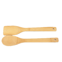 Tourne-broche en bambou écologique avec manche long pour accessoires de cuisine à domicile