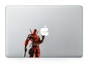 Shopping online pelli del computer portatile autoadesivo della pelle 3d del commercio all'ingrosso deadpool decal per macbook