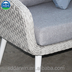 Moderna hotsale colas de tejido de mimbre muebles de jardín sofá de mimbre al aire libre - Product Image 2