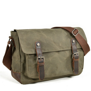 Bolso <span class=keywords><strong>Bandolera</strong></span> Retro Impermeable para <span class=keywords><strong>Hombre</strong></span>, Bolso <span class=keywords><strong>de</strong></span> Hombro <span class=keywords><strong>de</strong></span> Lona Batik, Bolso <span class=keywords><strong>de</strong></span> Hombro Deportivo Casual para Exteriores - Product Image 1