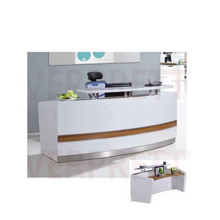 Best Selling Modern Reception Counter Design New Style, LED Lighting