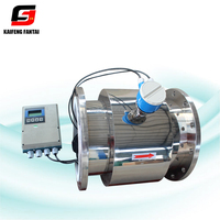 Sensor de caudalímetro electromagnético Sensores de flujo Medidor de flujo electromagnético de aguas residuales digital magnético Oem