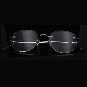 Moq נמוך eyewear טיטניום משקפיים אופטיים מתכת מסגרת סטיטואן - Product Image 1