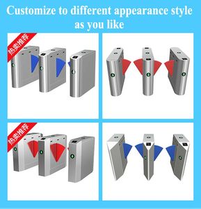 Tourniquet de sécurité avec lecteur de code-barres et lecteur RFID longue portée pour l'entrée des bâtiments - Product Image 5