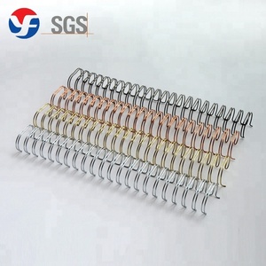 New <strong>Supplier</strong> <strong>Book</strong> <strong>Binding</strong> Spiral Notebook Twin <strong>Double</strong> <strong>Loop</strong> Tie <strong>Wire</strong> - Product Image 4