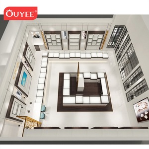 Vitrine de magasin de luxe, comptoir de vente au détail, vitrine de bijouterie, <span class=keywords><strong>présentoir</strong></span> <span class=keywords><strong>mural</strong></span>, vitrine en verre trempé, <span class=keywords><strong>présentoir</strong></span> de <span class=keywords><strong>bijoux</strong></span> - Product Image 5