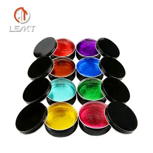 Customized brand name fashion hair gel wax color hair wax natural for mens hair styling wax