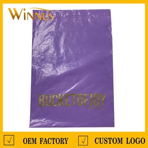 Biểu tượng tùy chỉnh in số lượng lớn Matt Đen hồng trắng Poly mail vận chuyển chuyển phát nhanh túi nhựa gửi thư phong bì - Product Image 2