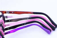 Monture de lunettes optiques pour garçon, charnière flexible à 180 degrés, couleur transparente, forme carrée, livraison directe