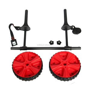 Hoge Kwaliteit Stabiele Verstelbare Aluminium Strand Kajak Winkelwagen <span class=keywords><strong>Trolley</strong></span> Voor Kajak