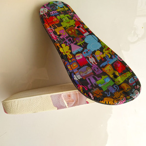 Personalizzato EVA stampa 3D infradito foglio pantofola trasferimento di calore adesivi per trasferimento acqua etichette Logo flim per pantofola in plastica