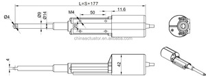Actionneur linéaire <span class=keywords><strong>de</strong></span> levage <span class=keywords><strong>de</strong></span> bureau Actionneur linéaire avec boîtier <span class=keywords><strong>de</strong></span> commande - Product Image 6