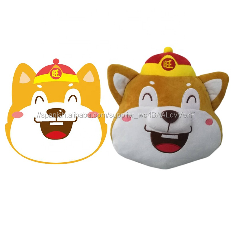 Encantador y Acogedor cojines emoji de felpa personalizados para