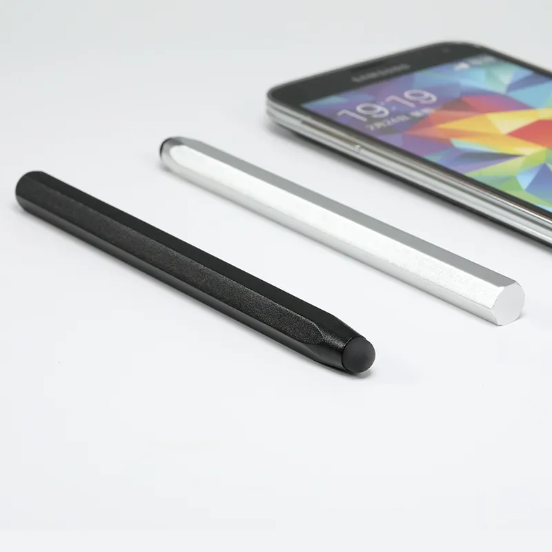 Colorful Unique Hexagonal Shape Stylus Touch Pen for Smartphone