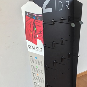 Tùy Chỉnh Miễn Phí Thường Vụ Sàn Socks Underwears Phụ Kiện Treo Hiển Thị Racks Stands Kệ - Product Image 4