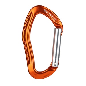 Mosquetón de Escalada XINDA de 22 kN con Certificación CE UIAA, Ligero, en Forma de Oreja, de Acero Inoxidable y Aleación de Aluminio <span class=keywords><strong>para</strong></span> Hamacas, Rapel y Senderismo - Product Image 4