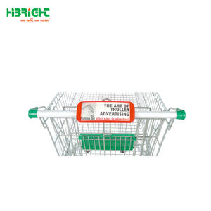 Panneau publicitaire durable pour caddie avec <span class=keywords><strong>cadre</strong></span> en aluminium de 25mm et <span class=keywords><strong>cadre</strong></span> en acier imprimé carré - Product Image 6