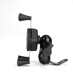 Best Selling Aluminum Alloy X Grip Mobile Phone Stand Bracket Motorcycle Mirror Phone Holder
