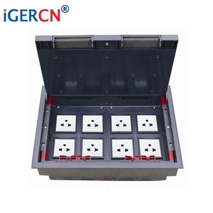 Điện nâng lên hệ thống hộp sàn dưới tầng tuôn ra ổ cắm hộp chi phí-hiệu quả ẩn loại - Product Image 3