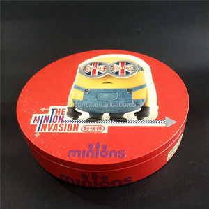 Lata redonda vacía para galletas de hojalata para dulces y alimentos/Embalaje de aperitivos de azúcar - Product Image 5