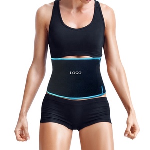 Ter koruyucu bel cep elastik kalıplama ter kravat karın spor Fitness kemeri - Product Image 6