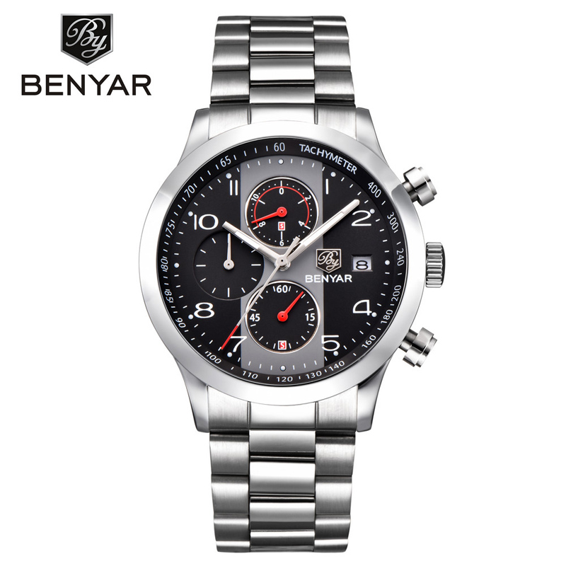 Silver with black