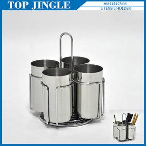 Porte-sel rotatif durable avec bouteille orange - Product Image 5