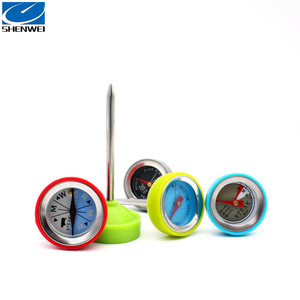 2025 SW piccolo economico rotondo <span class=keywords><strong>Mini</strong></span> carne agnello maiale manzo pollo BBQ termometro - Product Image 6
