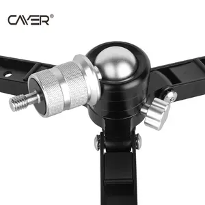 Cayer SV5 flessibile mini treppiede Universale 360 Gradi di Rotazione mini treppiedi di macchina fotografica/mini treppiedi del supporto
