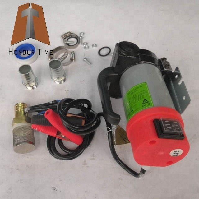 DC 24V 200W тепла Электрический топливный насос для перекачки для аксессуар для экскаватора инструменты DC добавления жидкости насос