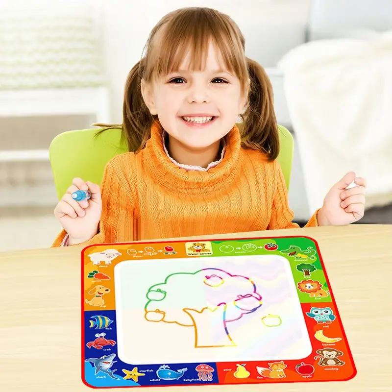 Education Baby toys Magic Water Drawing Painting Book with 1 pcs magic pen for kid