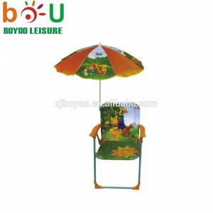 أثاث خارجي رخيصة أطفال قابلة للطي كرسي الشاطئ مع مظلة - Product Image 6