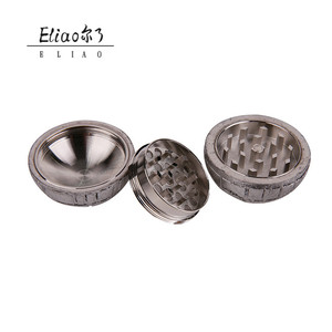 Erliao เครื่องบดยาสูบทำจากเรซิ่นทรงกลม3ชั้นเครื่องบดสมุนไพรสำหรับสูบ - Product Image 2