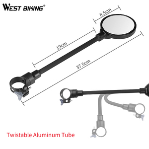 Specchietto Retrovisore per Bicicletta WEST BIKING, Accessori per Ciclismo con Telaio in Alluminio - Product Image 5