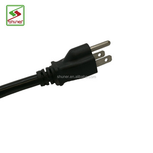 Amérique haute qualité standard approuvé SJT SVT SJTW 14 AWG US 3 broches <span class=keywords><strong>cordon</strong></span> d'<span class=keywords><strong>alimentation</strong></span> pour <span class=keywords><strong>four</strong></span> - Product Image 3