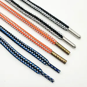 사용자 정의 패션 까마귀 라운드 컬러 꼰 drawstring 로프