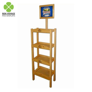 Chất lượng tốt tùy chỉnh cho gỗ freestanding bia hiển thị đứng với lắp ráp dễ dàng cho Sử dụng bán lẻ trong nhà - Product Image 3