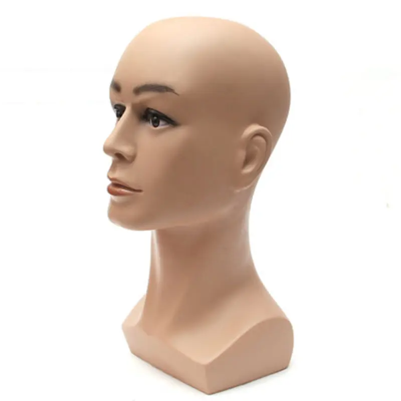 Kepala Maneken Plastik Kepala Pria Realistik