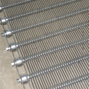 Metalen Kettingschakel Gaasband Roestvrijstalen Hittebestendige Spiraaldraadgaasband Transportband - Product Image 4