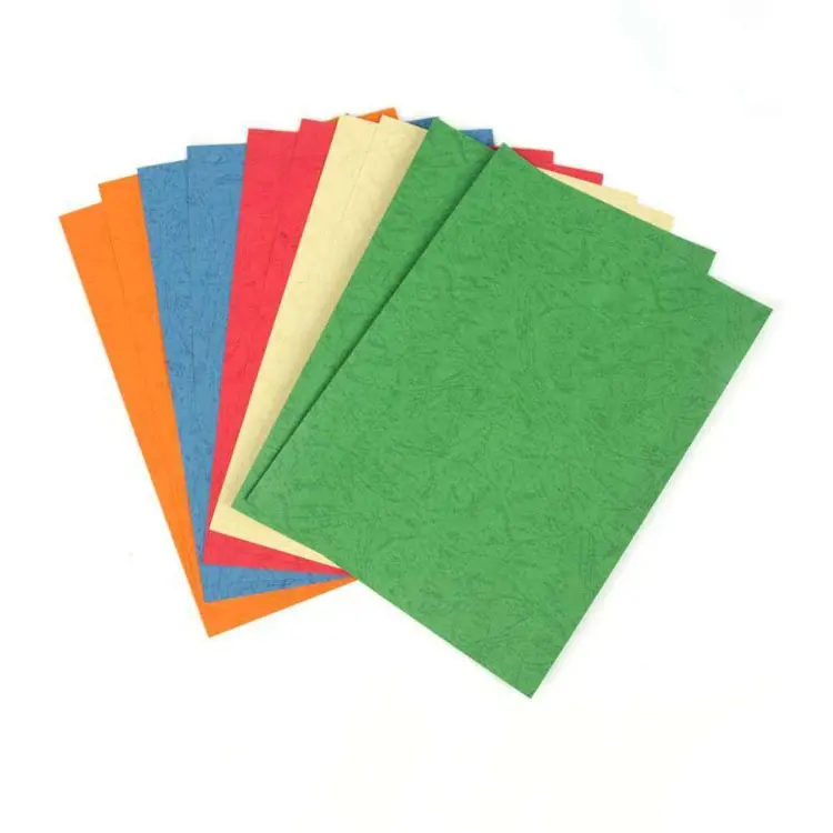 OEM 370gsm Letter Size Mixed Color Embossed Paperboard Embossed Paper from Factory
