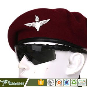 Boina de Lana granate, uniforme personalizado, venta al por mayor - Product Image 5