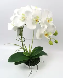 Hoge Kwaliteit Home Decoratieve Kunstbloem Bonsai Vlinder Orchidee Voor Verkoop