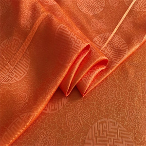 Tissu Jacquard en Soie à Motif Médaillon Longue Durée, Prix Abordable, Haute Qualité, Fabrication Chinoise Traditionnelle Directe d'Usine pour Costumes Femme et <span class=keywords><strong>Homme</strong></span> - Product Image 6