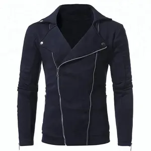 D & S fabrika dropshipping sonbahar boş lacivert fermuarlı ceket erkek ceket ceket blazer takım elbise