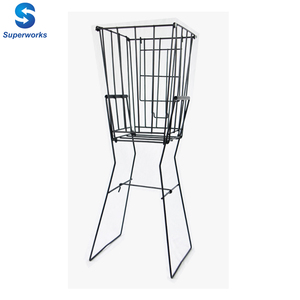 Steel <strong>Tennis</strong> <strong>Ball</strong> Picker <strong>Basket</strong> for Picking up <strong>Balls</strong> During Training Essential <strong>Tennis</strong> Training Equipment - Product Image 2